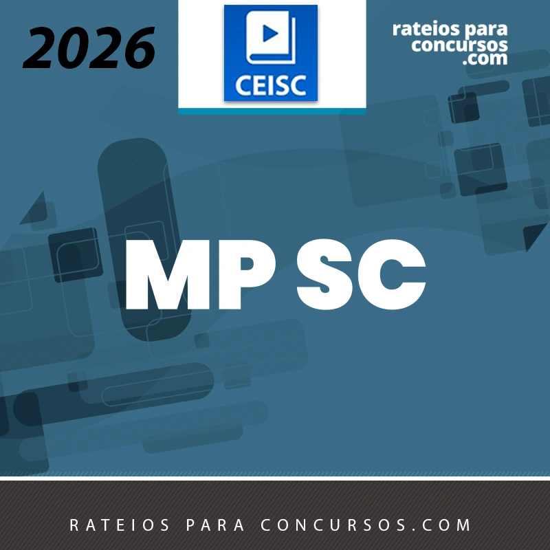 MP | SC - Analista Jurídico do Ministério Público de Santa Catarina [2026.2] CSC