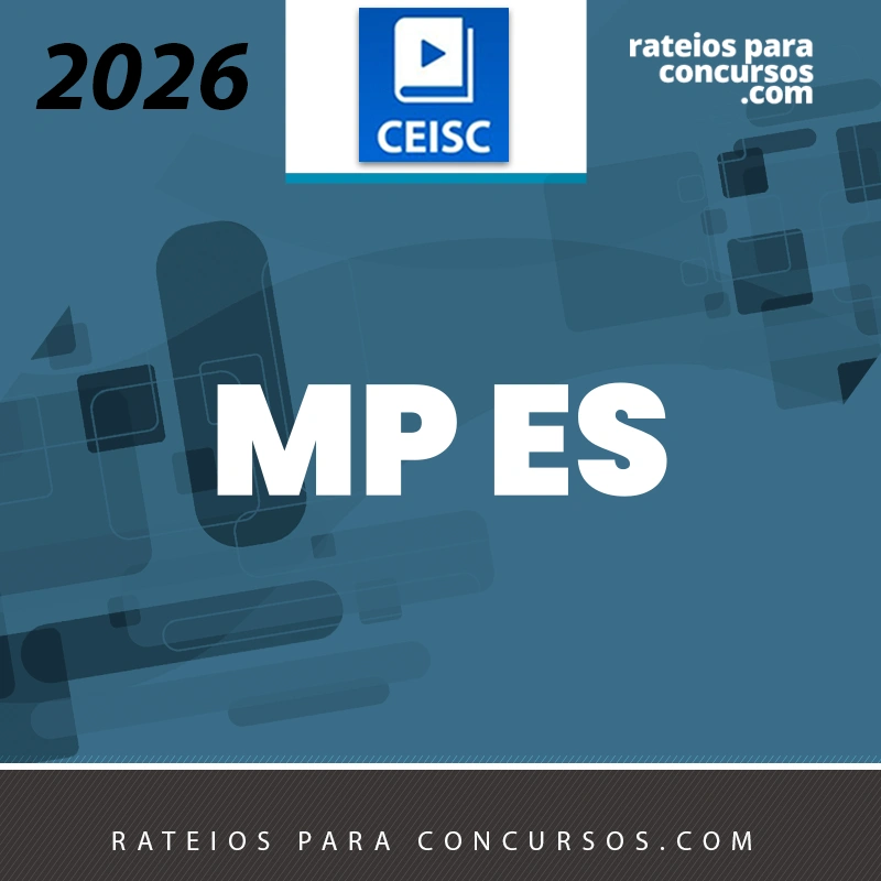 MP | ES - Agente Técnico - Função: Direito do Ministério Público do Espírito Santo [2026.2] CSC