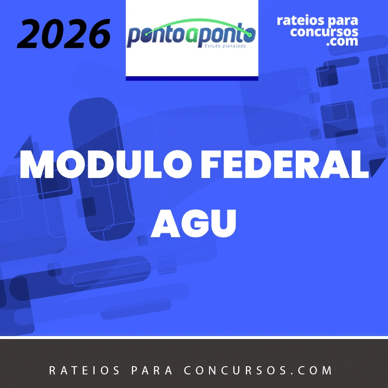 Módulo Federal - Temas Específicos AGU [2026] Ponto a Ponto PP