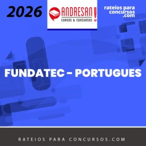 FUNDATEC - Português - Questões por Provas [2026.2] Andresan