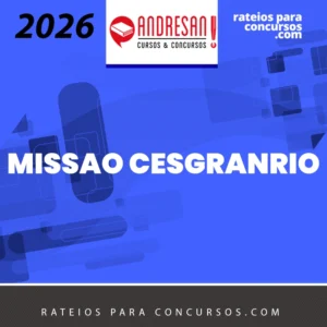 Missão CESGRANRIO [2026.2] Andresan